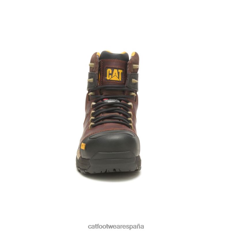Caterpillar bota de trabajo impermeable con punta de compuesto de carbono thinsulate cat edge protect fraile moreno hombres 4JJT874 | botas de trabajo