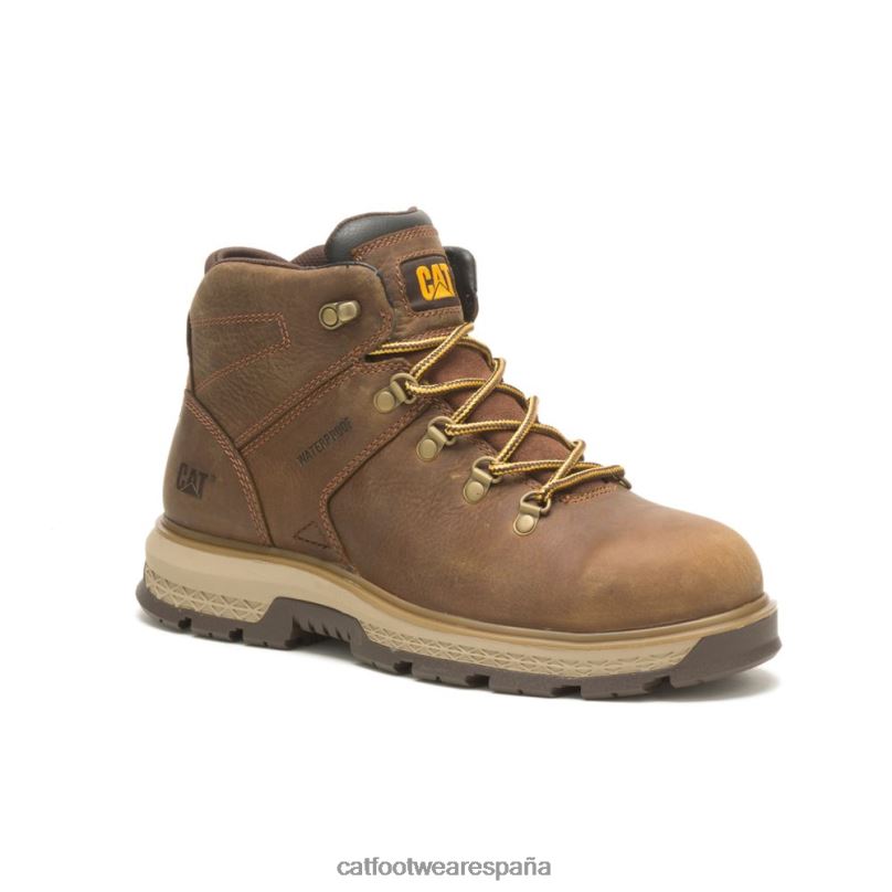 Caterpillar bota de trabajo impermeable con puntera de aleación para excursionista de exposición pirámide hombres 4JJT858 | botas de trabajo