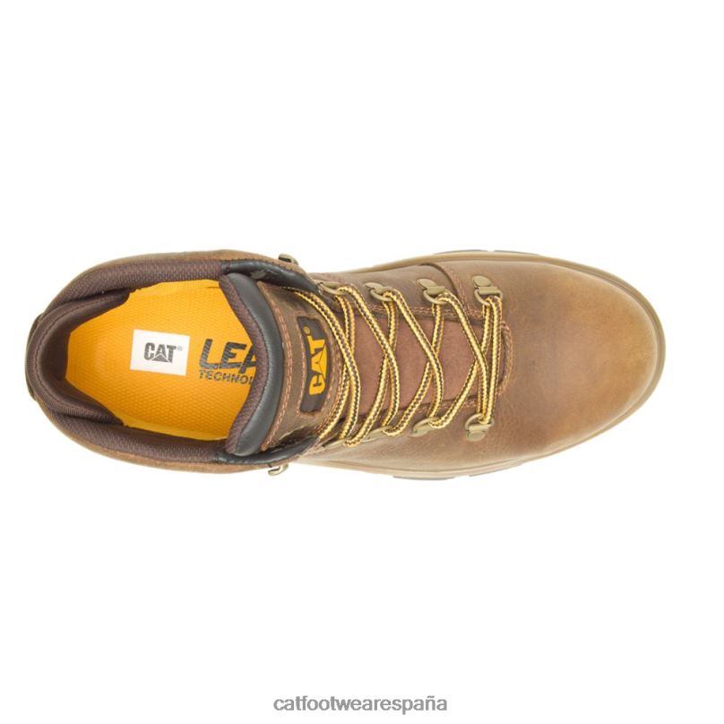 Caterpillar bota de trabajo impermeable con puntera de aleación para excursionista de exposición pirámide hombres 4JJT858 | botas de trabajo