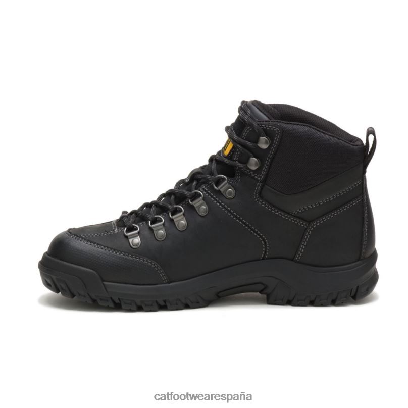 Caterpillar bota de trabajo impermeable de umbral negro hombres 4JJT89 | botas de trabajo
