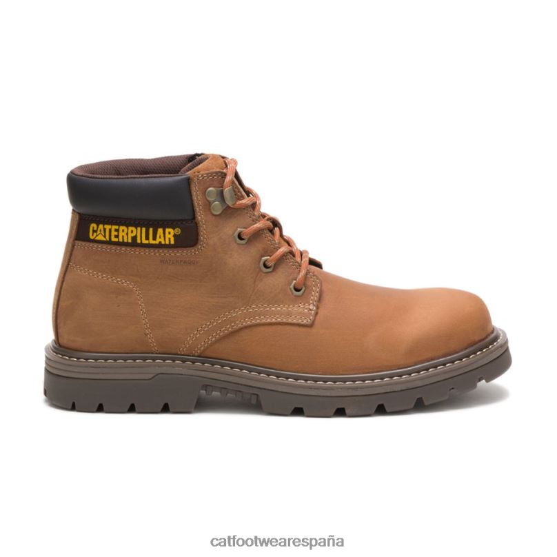 Caterpillar bota de trabajo impermeable outbase marrón hombres 4JJT835 | botas de trabajo
