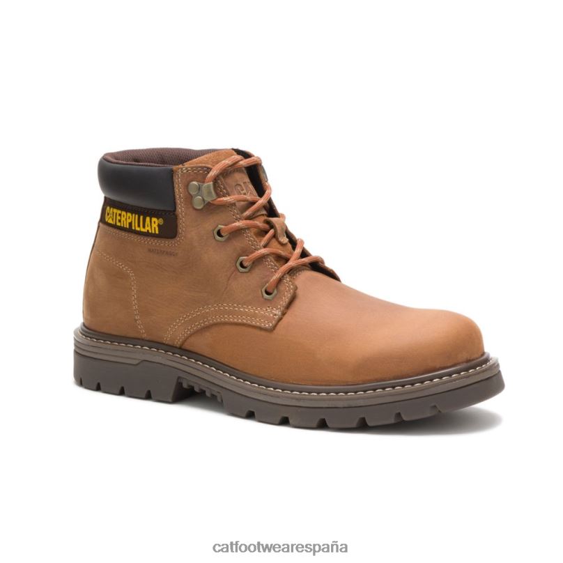 Caterpillar bota de trabajo impermeable outbase marrón hombres 4JJT835 | botas de trabajo