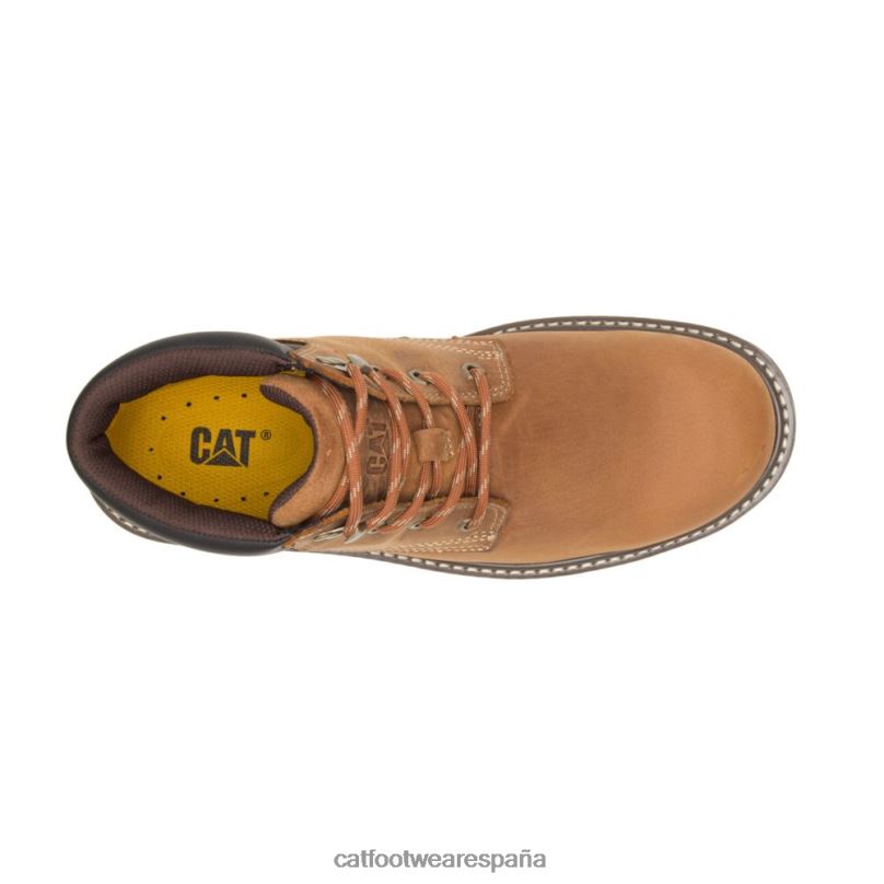 Caterpillar bota de trabajo impermeable outbase marrón hombres 4JJT835 | botas de trabajo