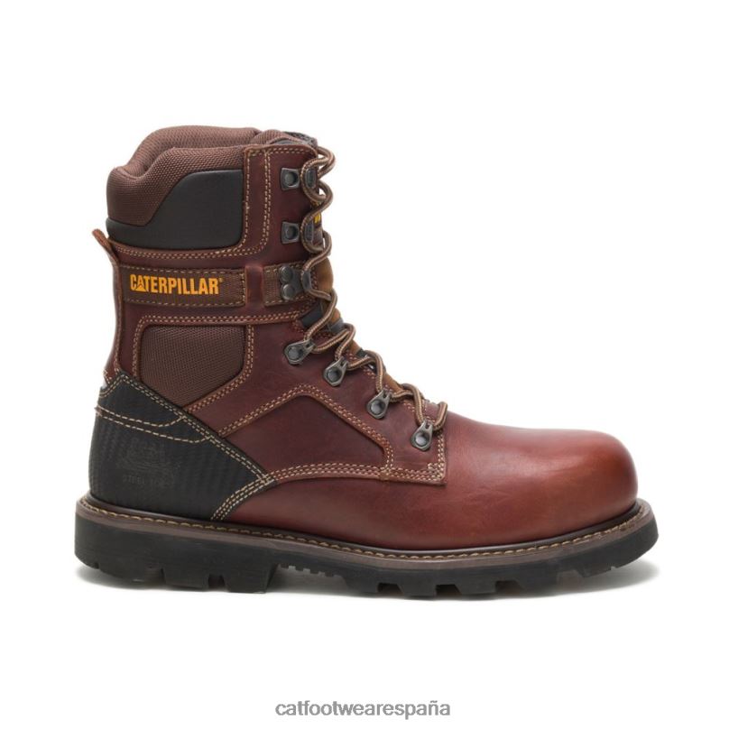 Caterpillar bota de trabajo indiana 2.0 con punta de acero marrón hombres 4JJT831 | botas de trabajo