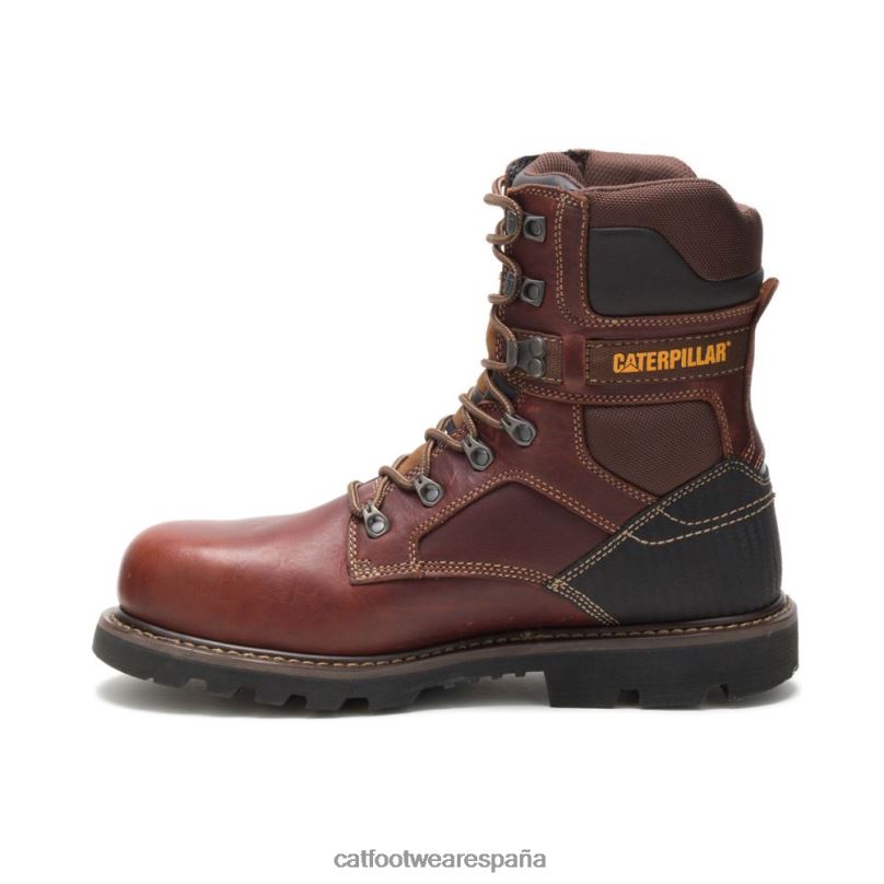 Caterpillar bota de trabajo indiana 2.0 con punta de acero marrón hombres 4JJT831 | botas de trabajo