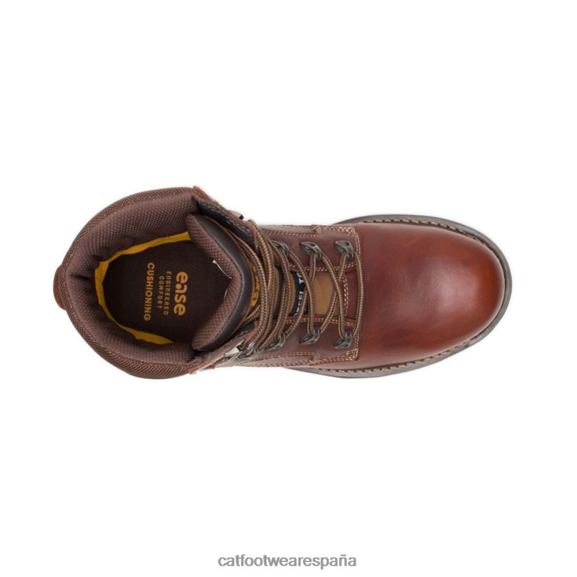 Caterpillar bota de trabajo indiana 2.0 con punta de acero marrón hombres 4JJT831 | botas de trabajo