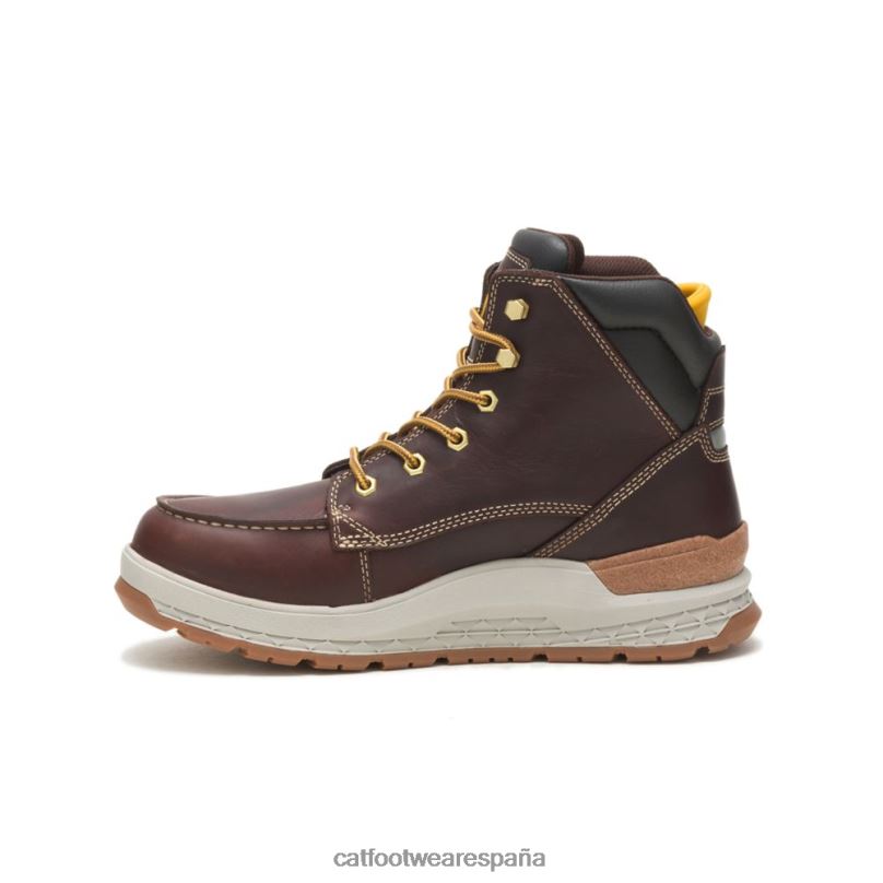 Caterpillar bota de trabajo resistente al agua fraile moreno hombres 4JJT857 | botas de trabajo