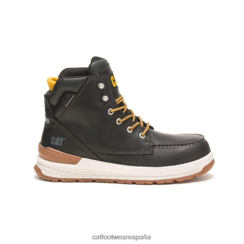 Caterpillar bota de trabajo resistente al impacto con punta de compuesto de carbono negro hombres 4JJT845 | botas de trabajo