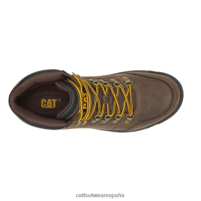Caterpillar esquema de arranque de trabajo sello marrón hombres 4JJT840 | botas de trabajo
