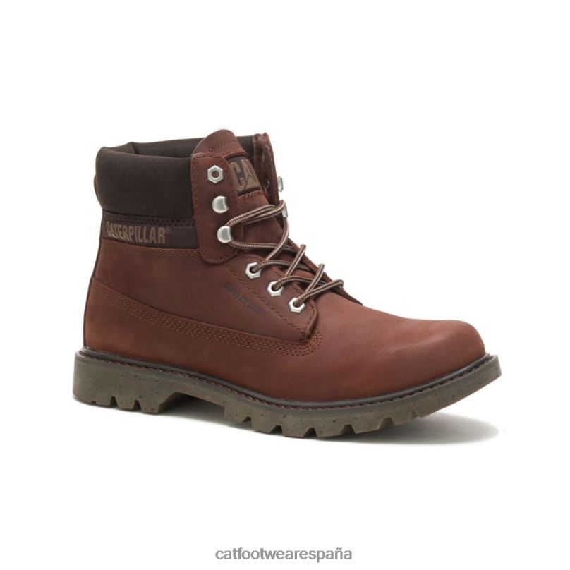 Caterpillar bota impermeable colorado caoba profunda hombres 4JJT8199 | impermeable