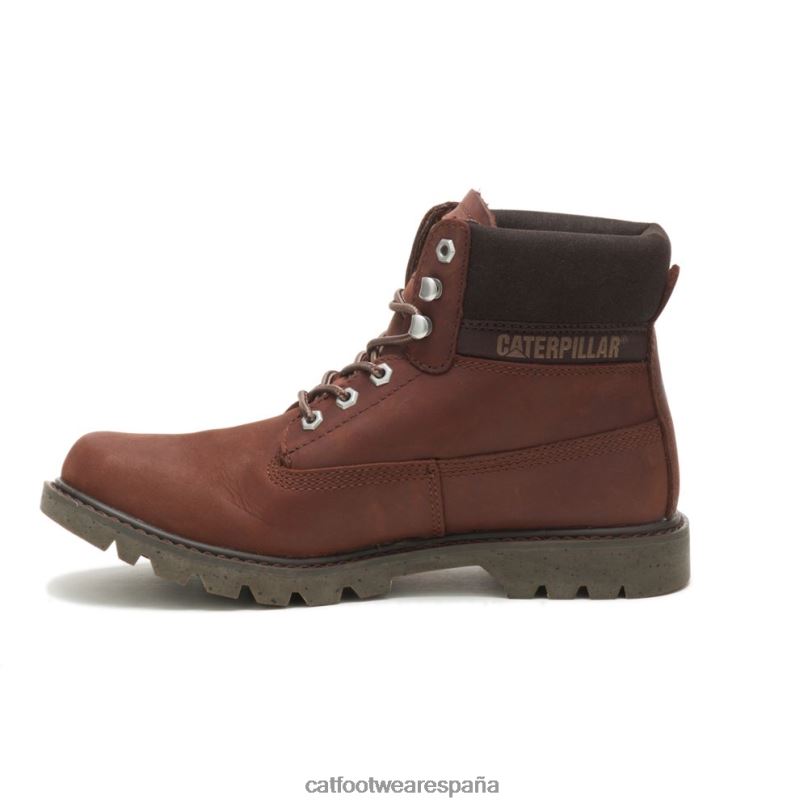 Caterpillar bota impermeable colorado caoba profunda hombres 4JJT8199 | impermeable