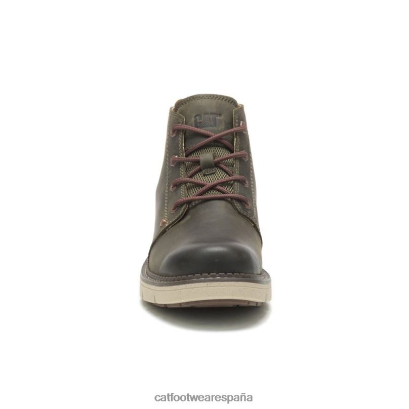 Caterpillar bota impermeable encubierta media noche de oliva hombres 4JJT8195 | impermeable