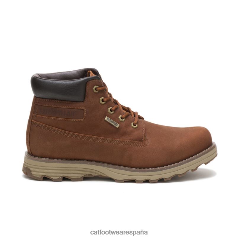 Caterpillar bota thinsulate impermeable fundador marrón danés hombres 4JJT8210 | impermeable