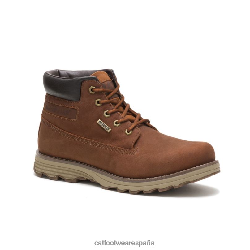 Caterpillar bota thinsulate impermeable fundador marrón danés hombres 4JJT8210 | impermeable