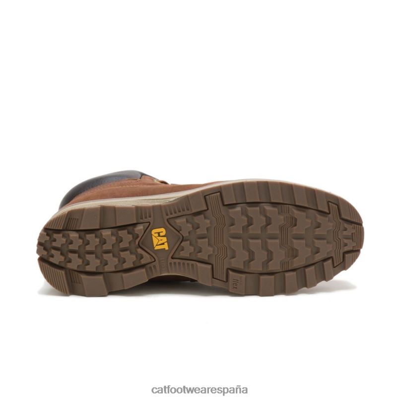 Caterpillar bota thinsulate impermeable fundador marrón danés hombres 4JJT8210 | impermeable
