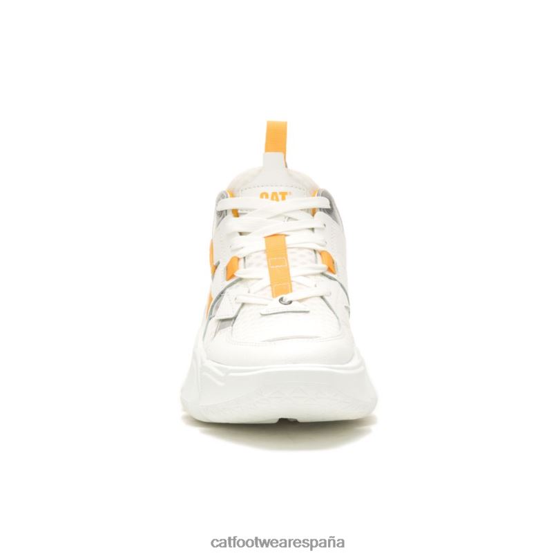 Caterpillar tenis de malla impostor blanco brillante hombres 4JJT8155 | zapatillas casuales gruesas