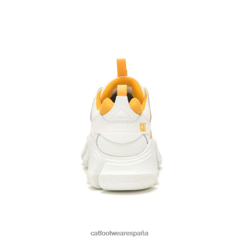Caterpillar tenis de malla impostor blanco brillante hombres 4JJT8155 | zapatillas casuales gruesas
