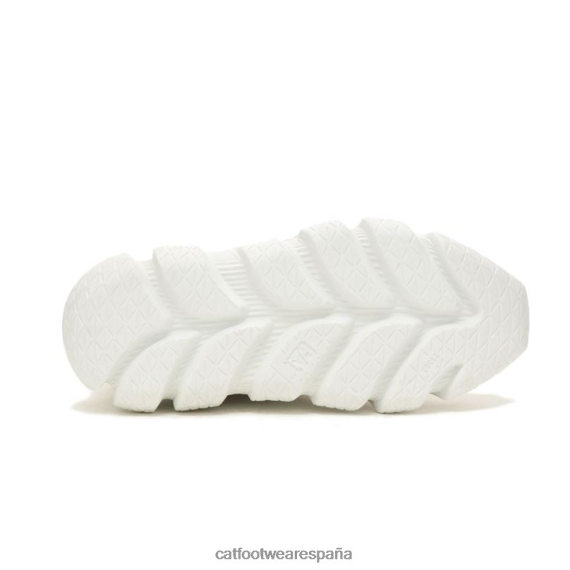 Caterpillar tenis de malla impostor blanco brillante hombres 4JJT8155 | zapatillas casuales gruesas