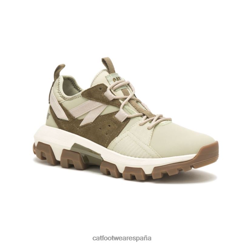 Caterpillar zapatilla deportiva raider gris musgo hombres 4JJT8146 | zapatillas casuales gruesas