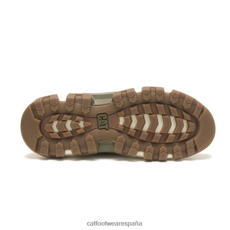 Caterpillar zapatilla deportiva raider gris musgo hombres 4JJT8146 | zapatillas casuales gruesas