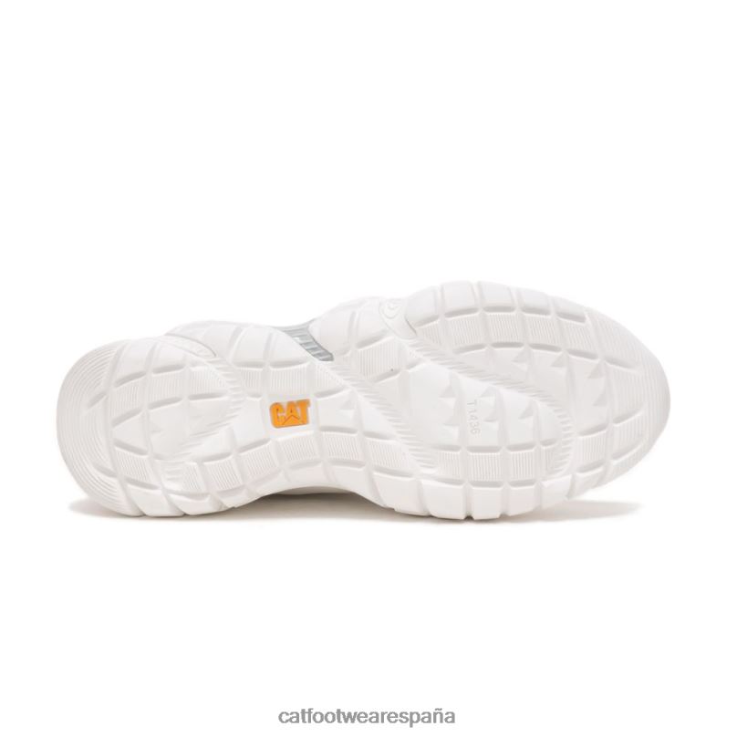 Caterpillar zapatilla vapor storm blanco brillante hombres 4JJT8151 | zapatillas casuales gruesas