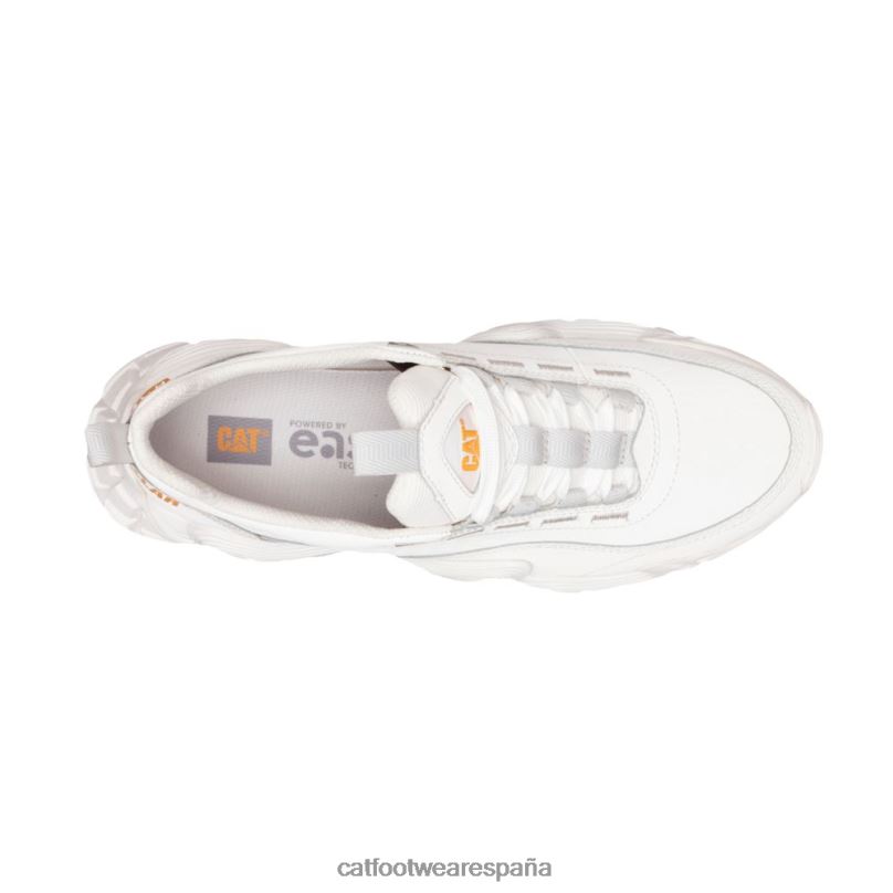 Caterpillar zapatilla vapor storm blanco brillante hombres 4JJT8151 | zapatillas casuales gruesas
