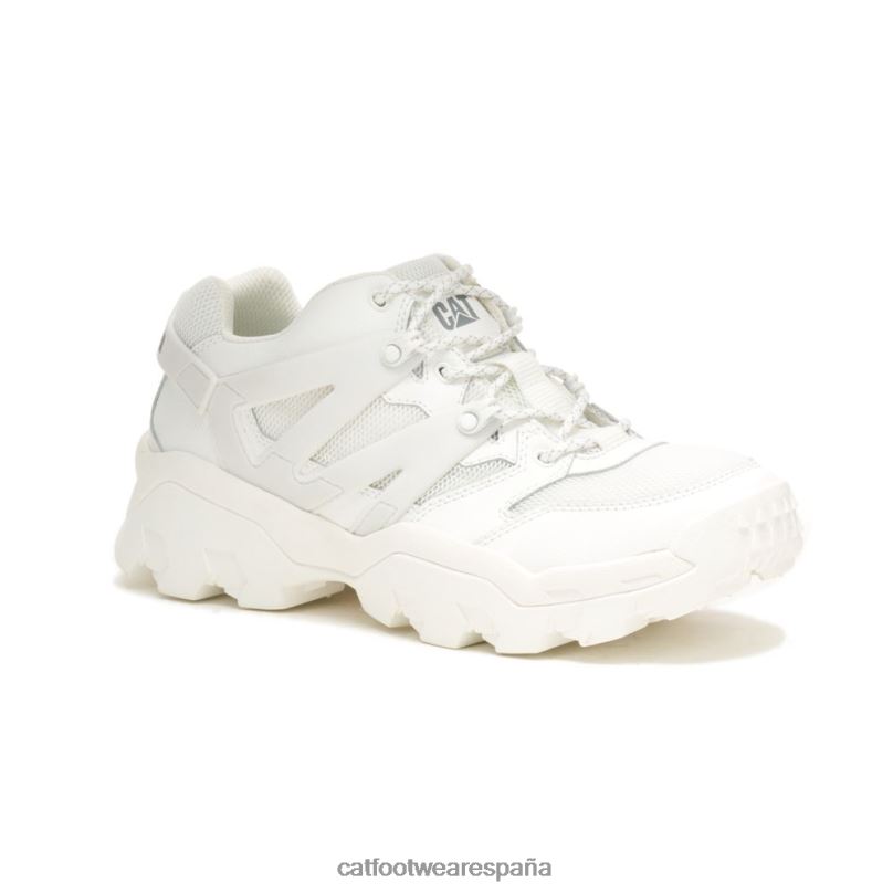 Caterpillar zapatillas reactor estrella blanca hombres 4JJT8161 | zapatillas casuales gruesas
