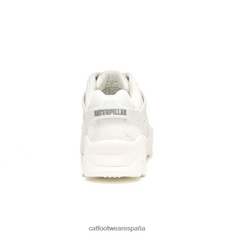 Caterpillar zapatillas reactor estrella blanca hombres 4JJT8161 | zapatillas casuales gruesas