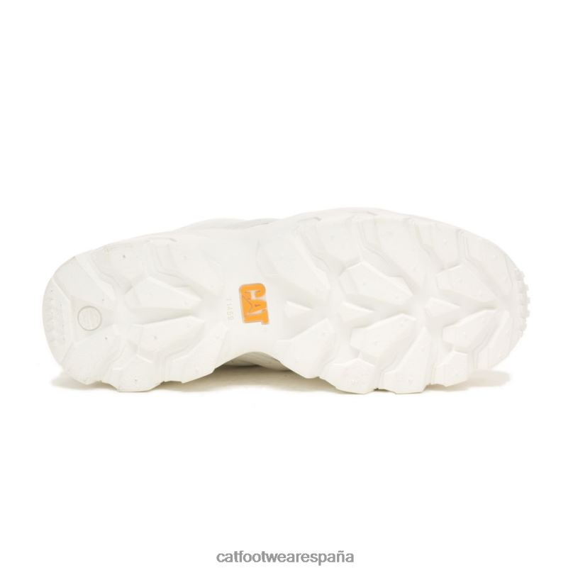 Caterpillar zapatillas reactor estrella blanca hombres 4JJT8161 | zapatillas casuales gruesas