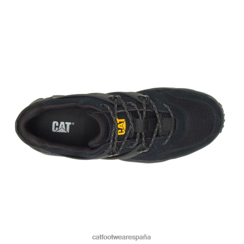 Caterpillar zapatillas reactor negro hombres 4JJT8162 | zapatillas casuales gruesas