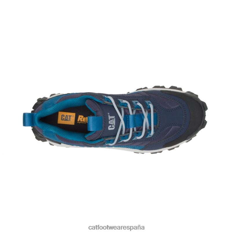 Caterpillar zapato intruso eclipse total/azul marroquí hombres 4JJT8136 | zapatillas casuales gruesas