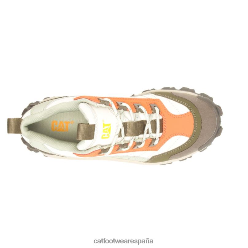 Caterpillar zapato intruso gris musgo/oropéndola hombres 4JJT8138 | zapatillas casuales gruesas