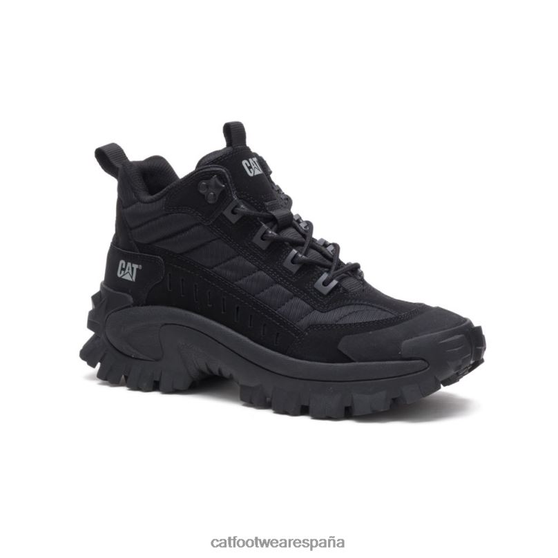 Caterpillar zapato medio intruso negro hombres 4JJT8152 | zapatillas casuales gruesas