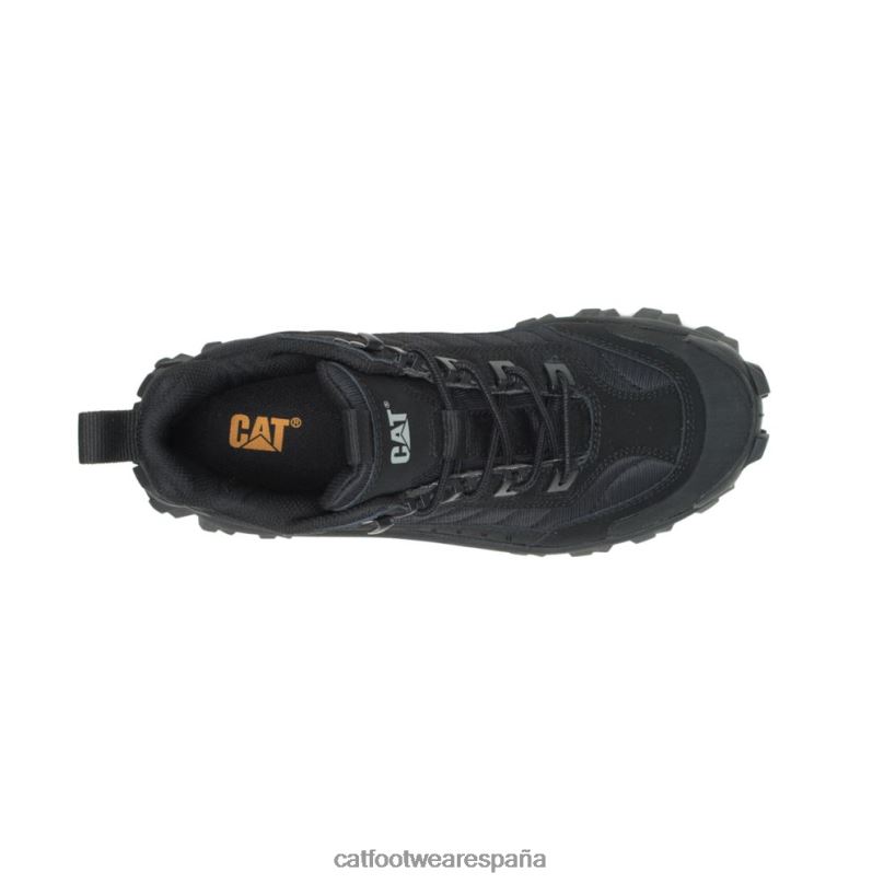 Caterpillar zapato medio intruso negro hombres 4JJT8152 | zapatillas casuales gruesas