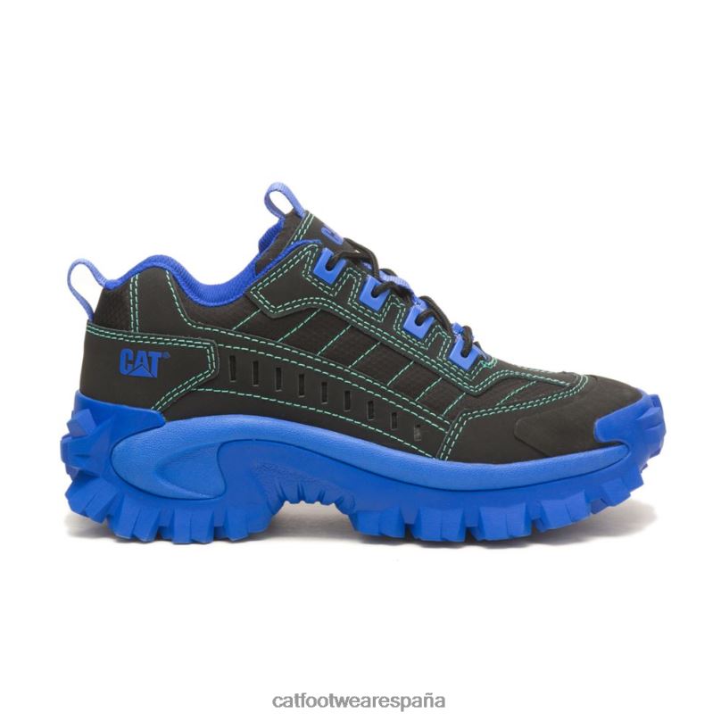 Caterpillar zapato sobrealimentado intruso azul negro hombres 4JJT8120 | zapatillas casuales gruesas