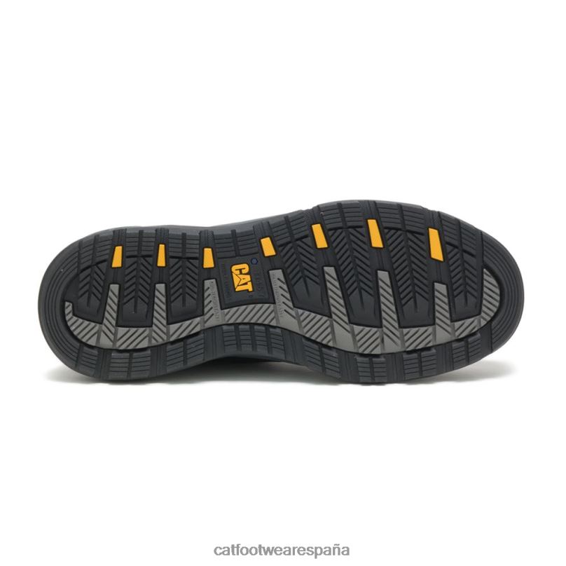Caterpillar Zapato de trabajo con punta de aleación resistente al agua Provoca Lo negro hombres 4JJT8107 | zapatos de trabajo