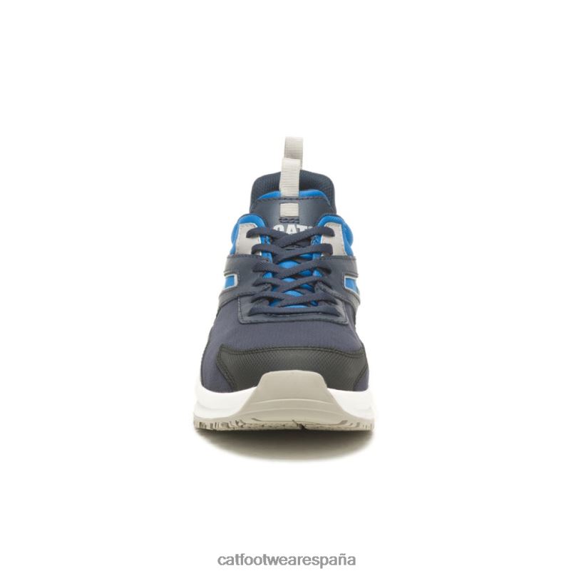 Caterpillar Zapato de trabajo con punta de compuesto de carbono Streamline Runner Eclipse total hombres 4JJT884 | zapatos de trabajo