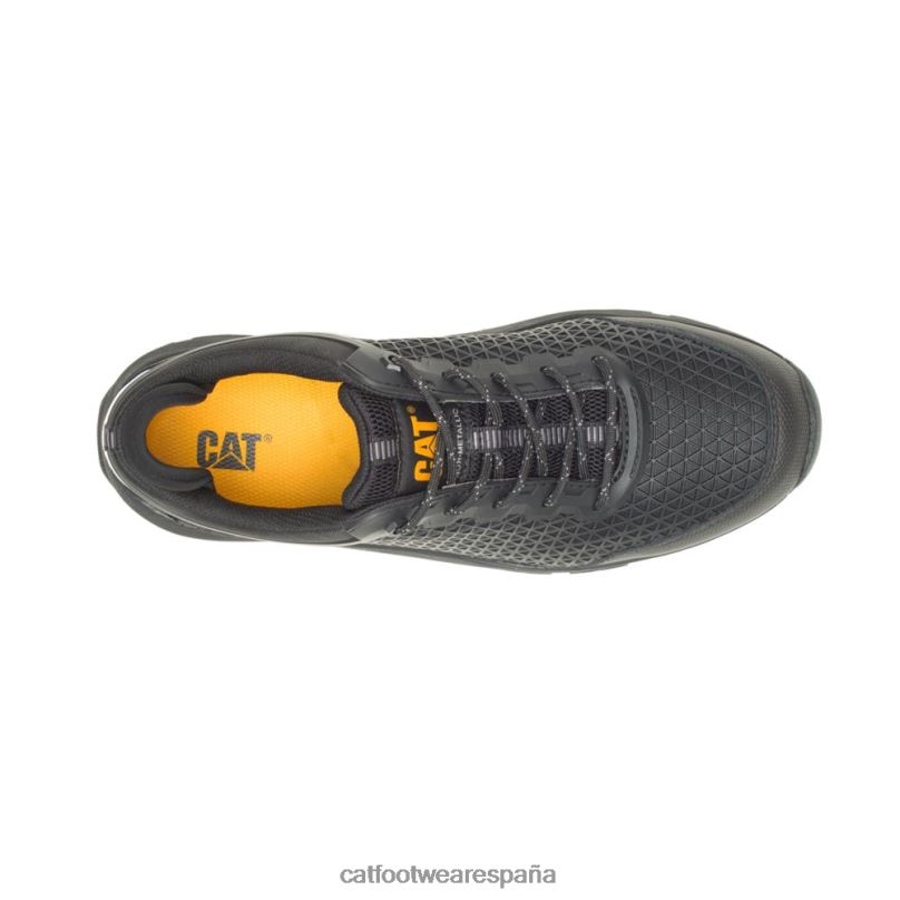 Caterpillar Zapato de trabajo con punta de material compuesto aerodinámico 2.0 negro hombres 4JJT896 | zapatos de trabajo