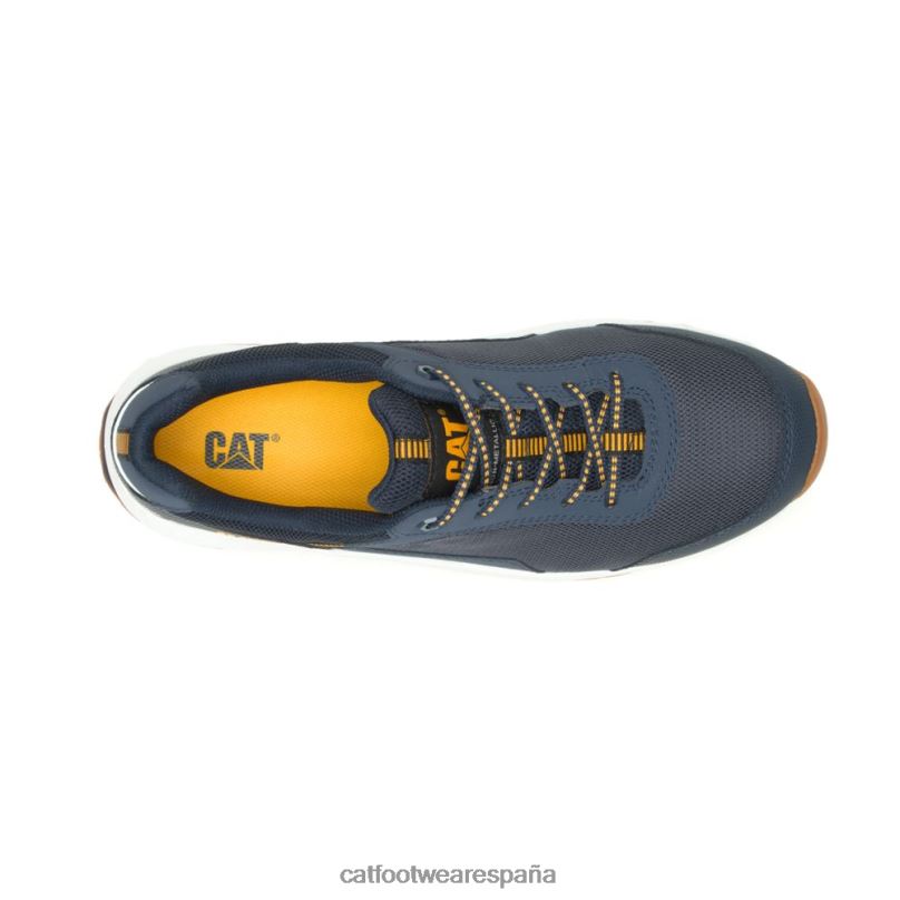 Caterpillar Zapato de trabajo con punta de material compuesto de malla aerodinámica 2.0 medianoche hombres 4JJT893 | zapatos de trabajo