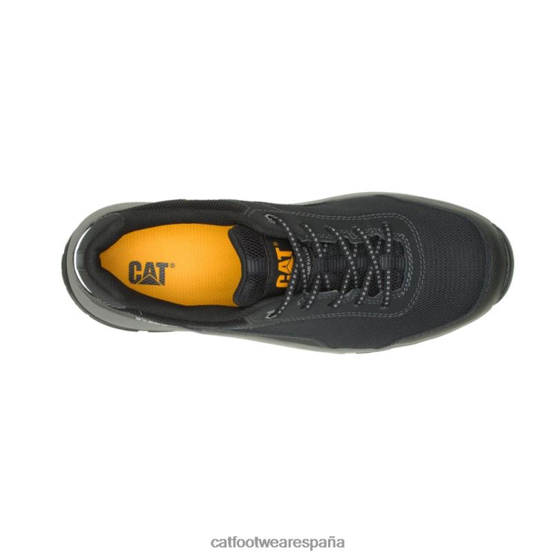 Caterpillar Zapato de trabajo con punta de material compuesto de malla aerodinámica 2.0 negro hombres 4JJT891 | zapatos de trabajo