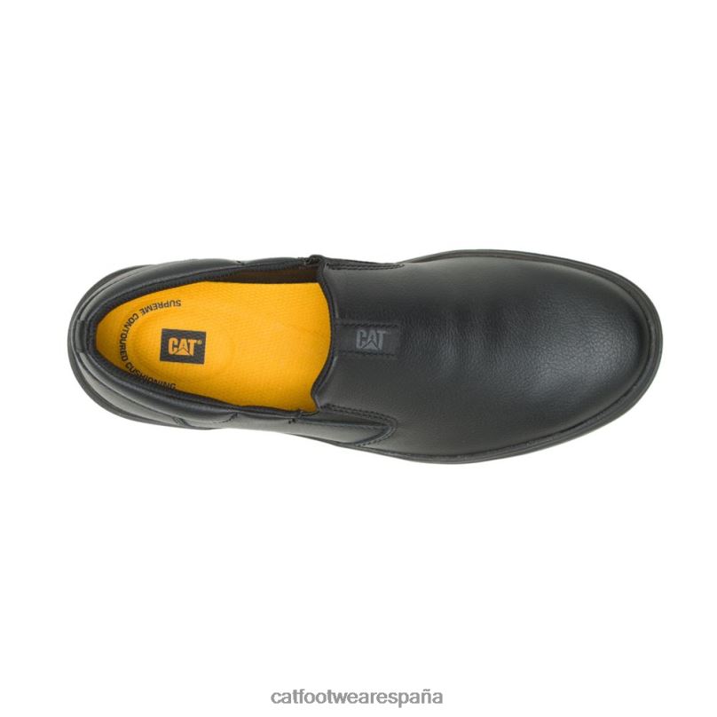 Caterpillar sin cordones prorush sr+ negro hombres 4JJT8108 | zapatos de trabajo
