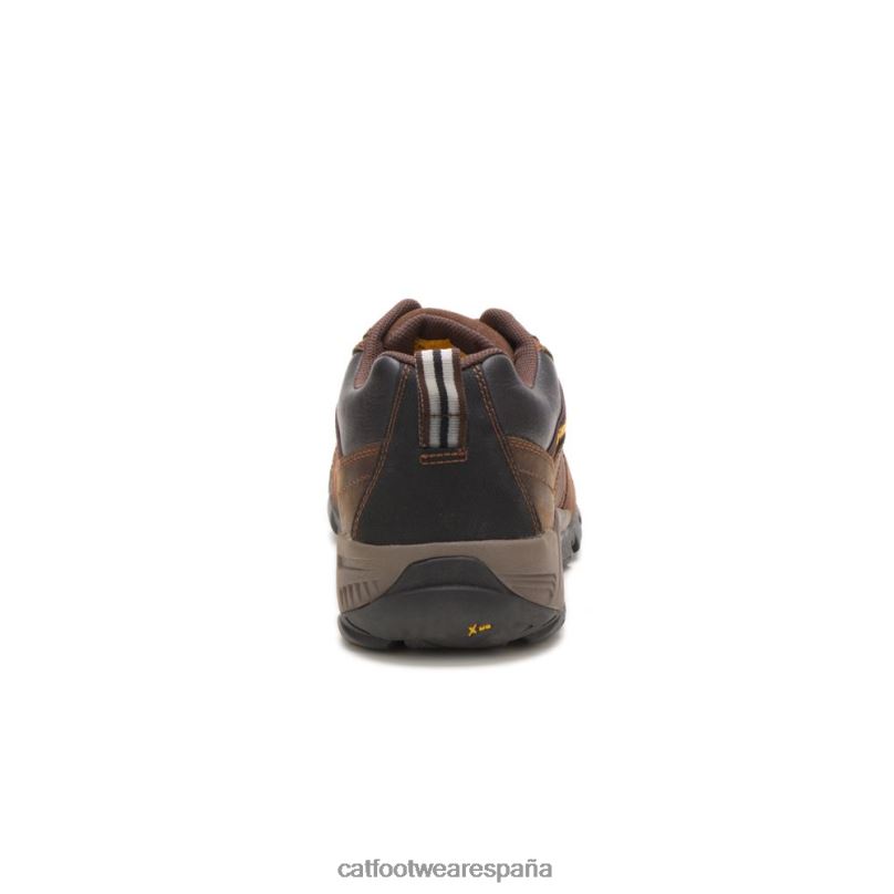 Caterpillar zapato de trabajo con punta de material compuesto de argón marron oscuro hombres 4JJT889 | zapatos de trabajo