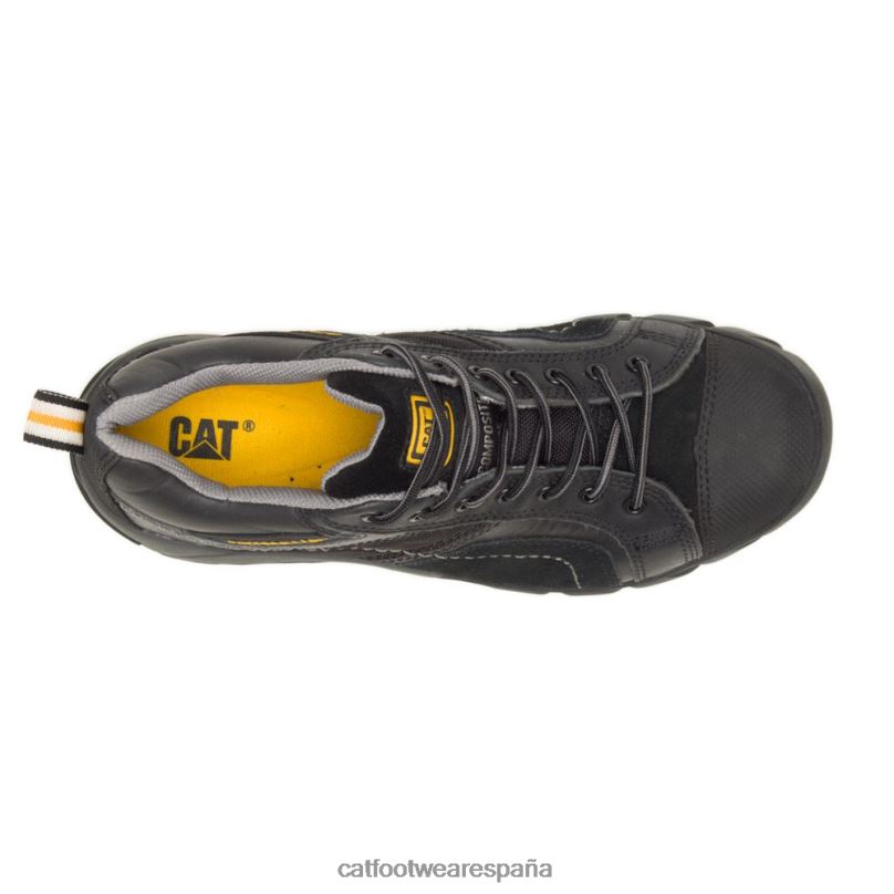 Caterpillar zapato de trabajo con punta de material compuesto de argón negro hombres 4JJT890 | zapatos de trabajo