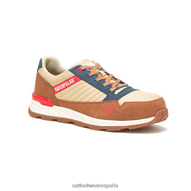 Caterpillar zapato de trabajo con punta de material compuesto venward azúcar moreno/mojave del desierto hombres 4JJT886 | zapatos de trabajo