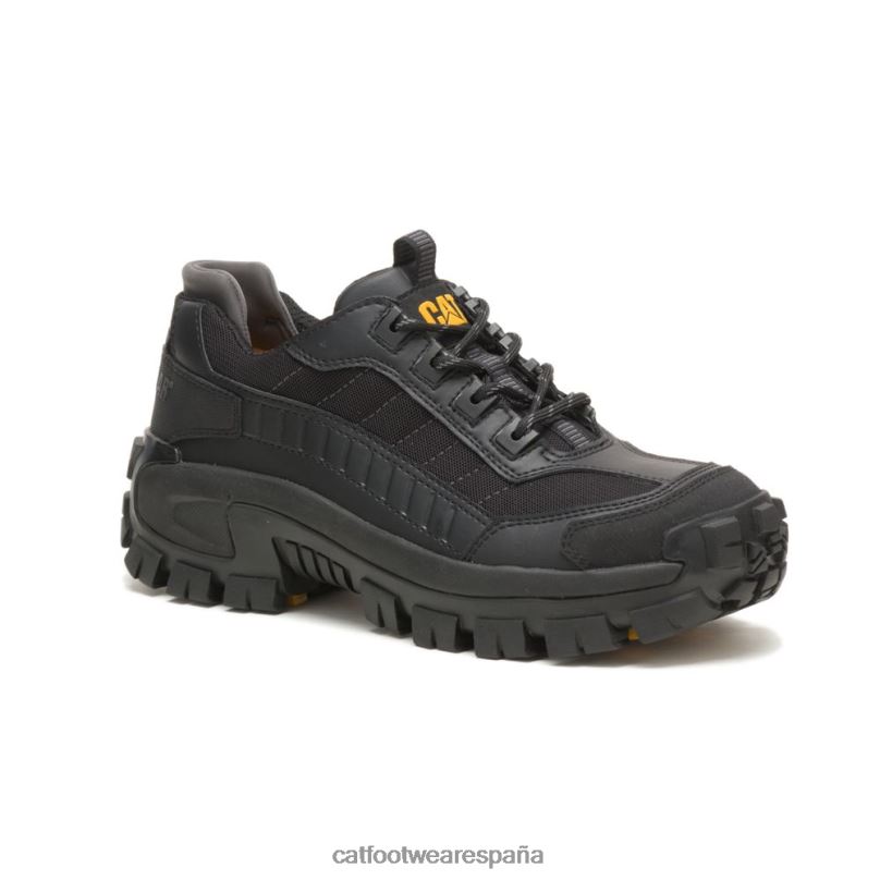 Caterpillar zapato de trabajo invasor con punta de acero negro hombres 4JJT878 | zapatos de trabajo