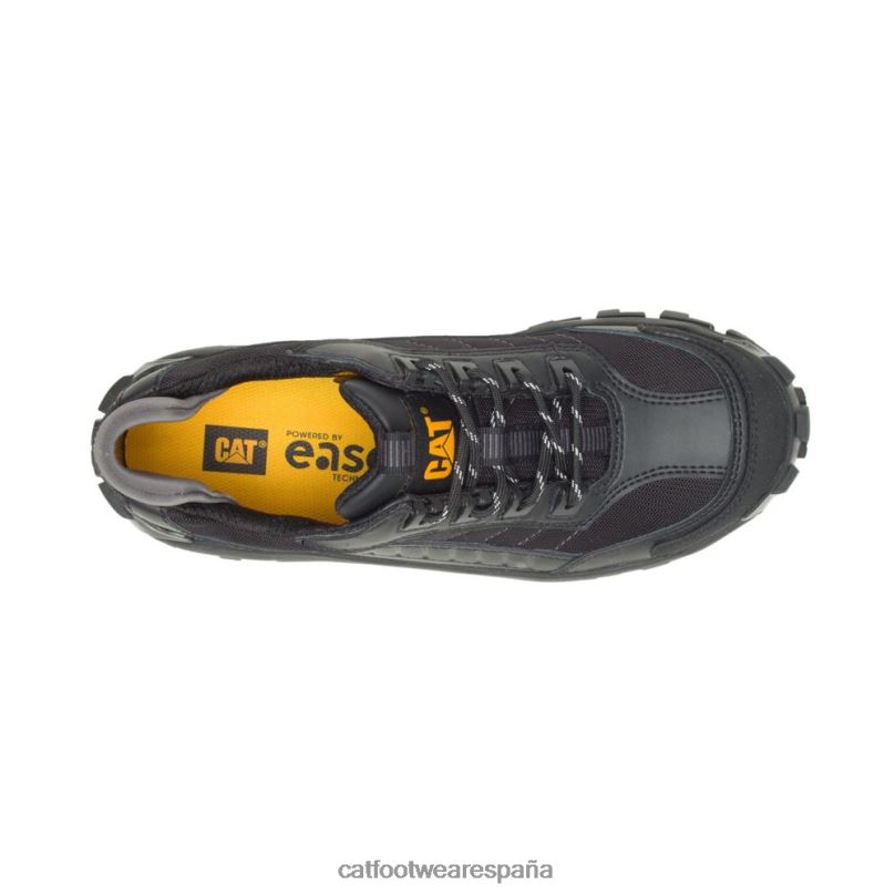 Caterpillar zapato de trabajo invasor con punta de acero negro hombres 4JJT878 | zapatos de trabajo