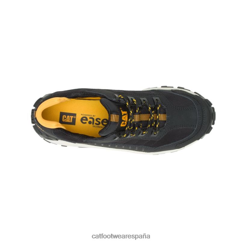 Caterpillar zapato de trabajo invasor con punta de acero negro/luna llena hombres 4JJT877 | zapatos de trabajo