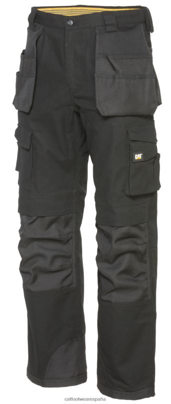 Caterpillar pantalón de marca negro hombres 4JJT8246 | fondos