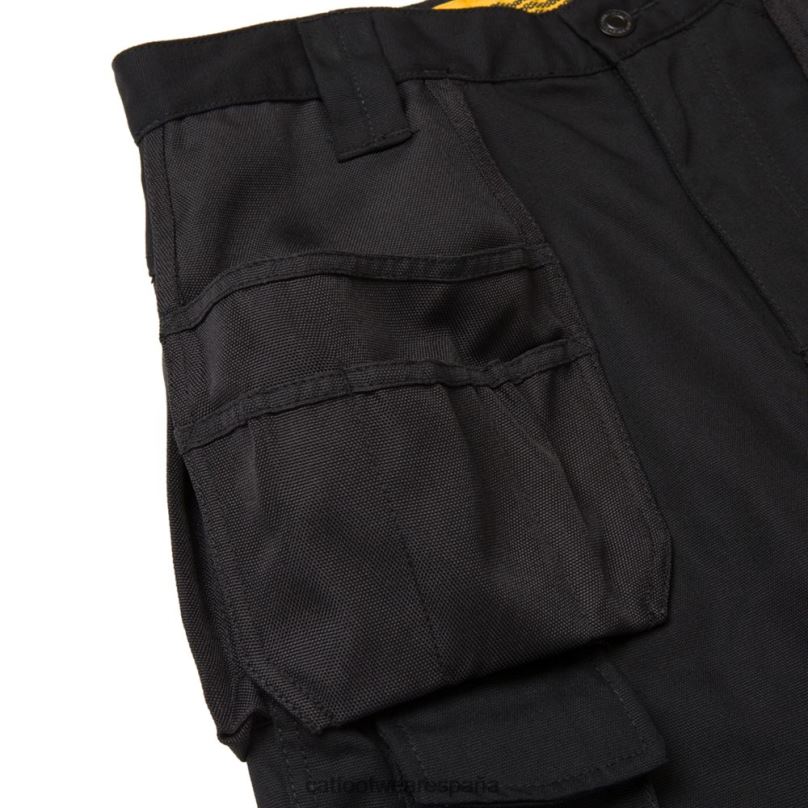 Caterpillar pantalón de marca negro hombres 4JJT8246 | fondos