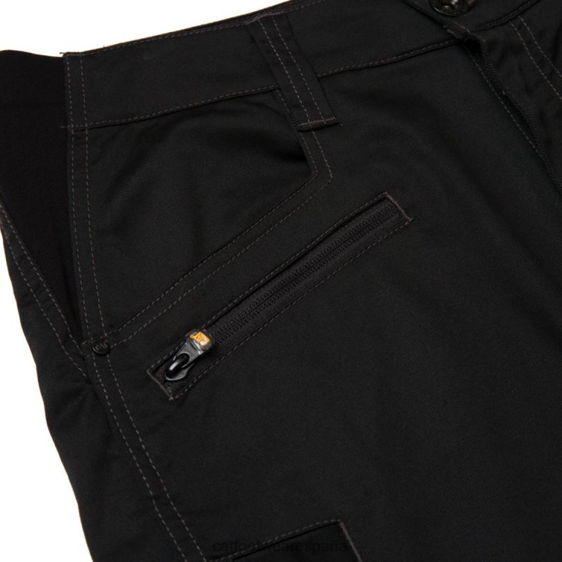 Caterpillar pantalón flexible del operador negro hombres 4JJT8245 | fondos